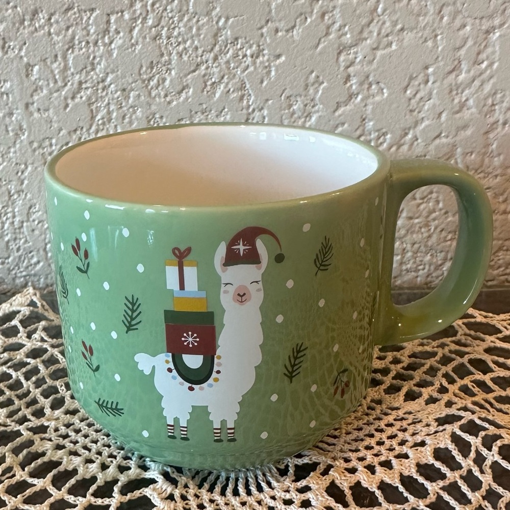 Caribou Coffee Fa La La La Llama Coffee Tea Mug